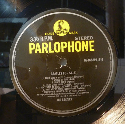 The Beatles : Beatles For Sale (LP, Album, RE, RM, 180)