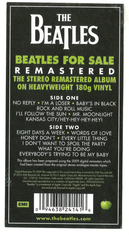 The Beatles : Beatles For Sale (LP, Album, RE, RM, 180)