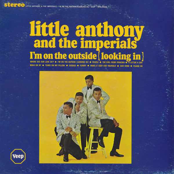 Little Anthony & The Imperials : I'm On The Outside (Looking In) (LP, Album, RE)