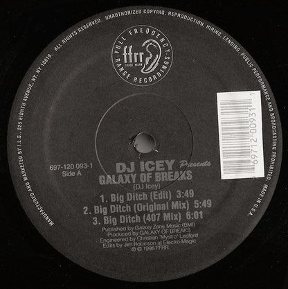 DJ Icey : Galaxy Of Breaks (12")