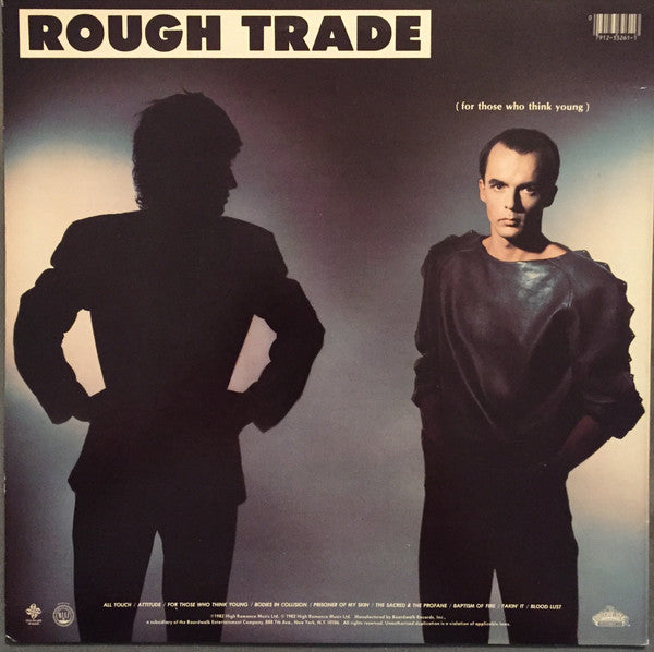 Rough Trade : For Those Who Think Young (LP, Album)