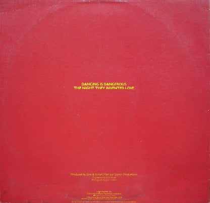 Noel (2) : Dancing Is Dangerous (12")