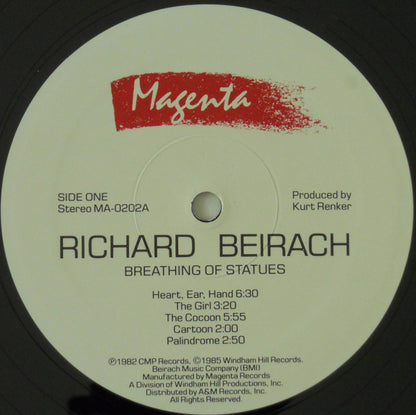Richard Beirach : Breathing Of Statues (LP, Album)
