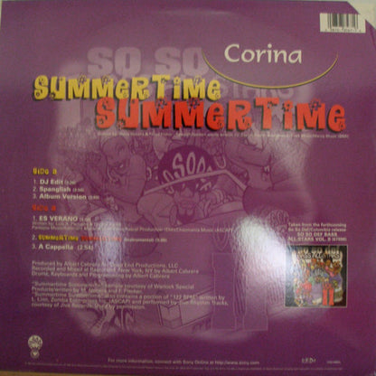 Corina : Summertime Summertime (12", Whi)