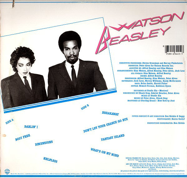 Watson Beasley : Watson Beasley (LP, Album, Los)