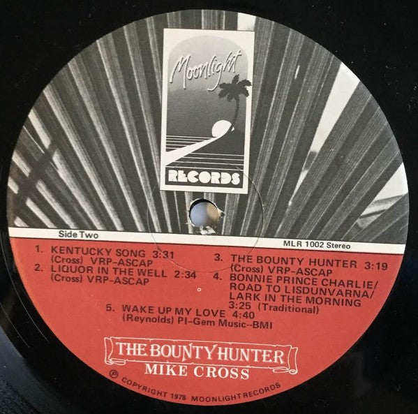 Mike Cross (4) : The Bounty Hunter (LP, Album)