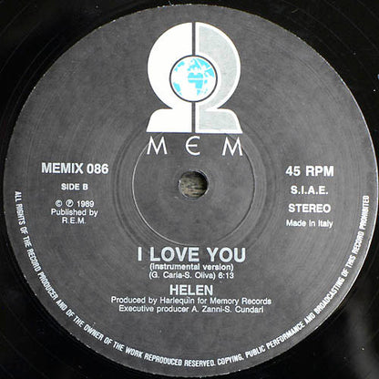 Helen (2) : I Love You (12")
