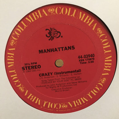Manhattans : Crazy (12")