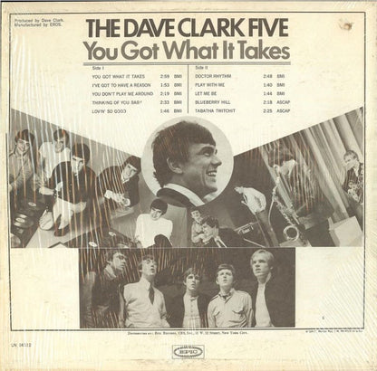 The Dave Clark Five : You Got What It Takes (LP, Album, Mono)