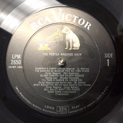 Porter Wagoner : The Porter Wagoner Show (LP, Album, Mono, Ind)