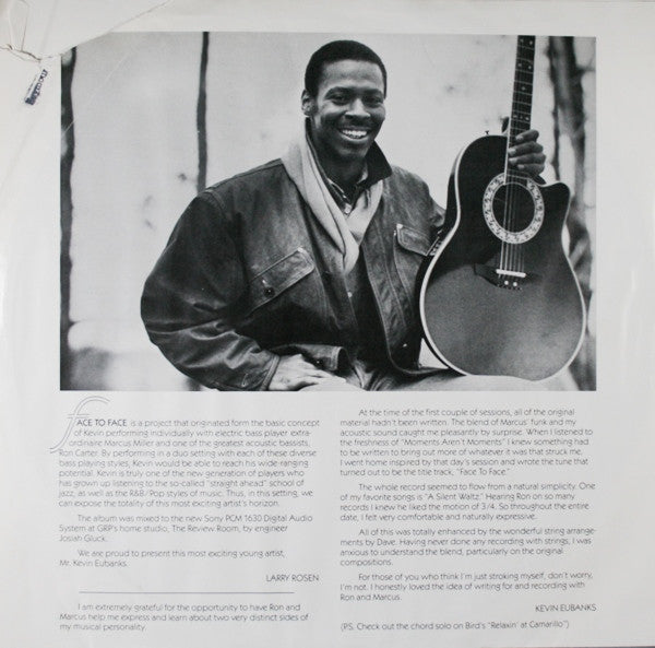 Kevin Eubanks : Face To Face (LP, Album)