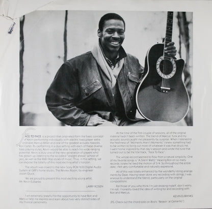 Kevin Eubanks : Face To Face (LP, Album)