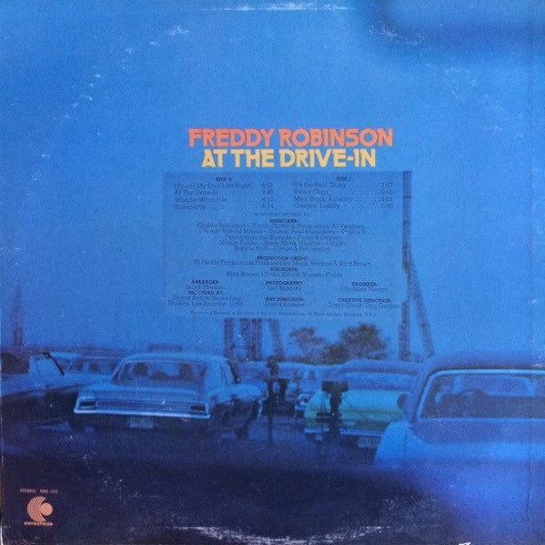 Freddie Robinson : At The Drive-In (LP, Album, Promo)