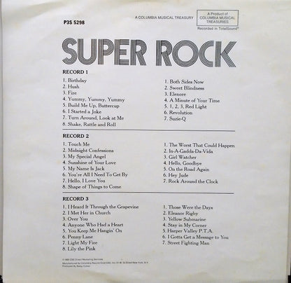 The Candy-Rock Generation : Super Rock (3xLP)