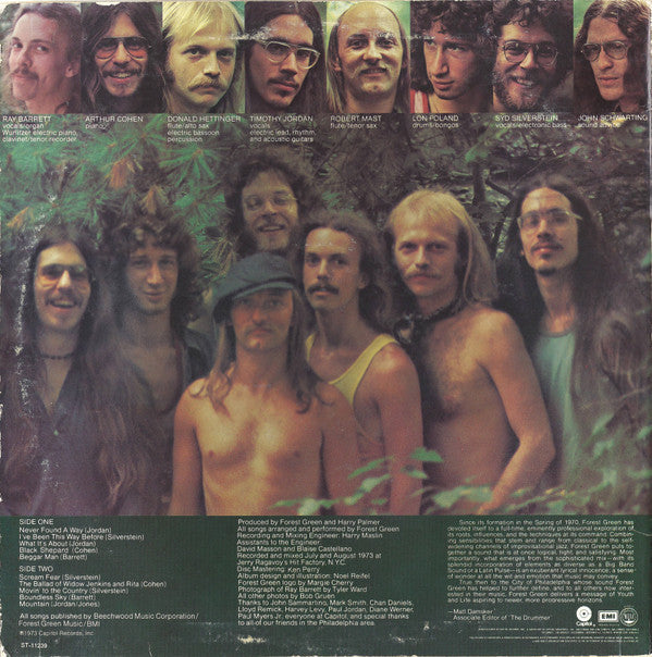 Forest Green : Forest Green (LP, Album, Win)