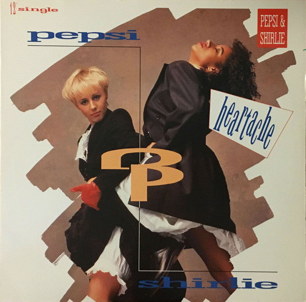 Pepsi & Shirlie : Heartache (12", Single, 49 )