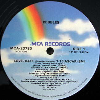 Pebbles : Love/Hate (Extended Version) (12")