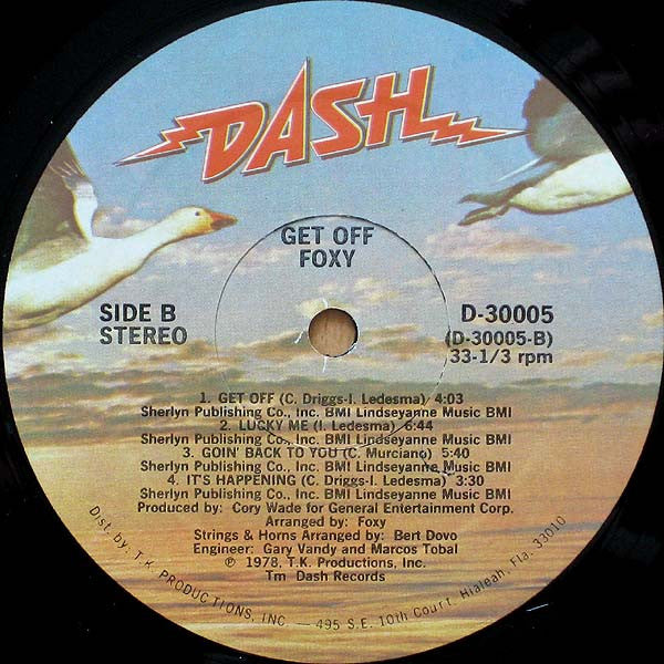 Foxy : Get Off (LP, Album, RP, PRC)