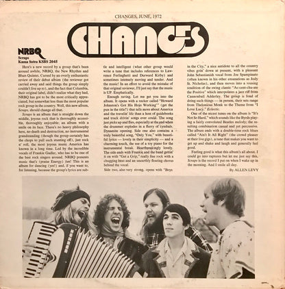 NRBQ : Scraps (LP, Album, Promo, Alt)