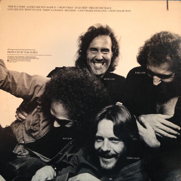 Cate Bros. Band : Fire On The Tracks (LP, Album, PR)