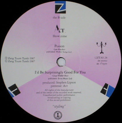 Act : Showtime (Snobbery & Decay (That's Entertainment..)) (12", Single)