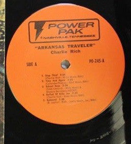 Charlie Rich : Arkansas Traveler (LP, Comp)