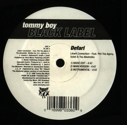 Defari : Likwit Connection / Keep It On The Rise (12")