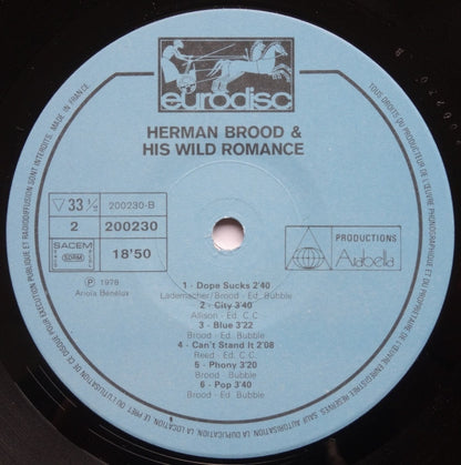 Herman Brood & His Wild Romance : Cha Cha (LP, Album)