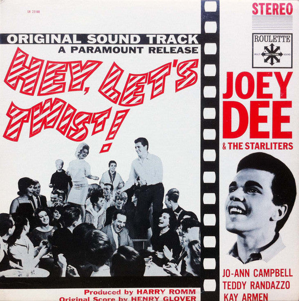 Joey Dee & The Starliters : Hey, Let's Twist! (Original Soundtrack Recording) (LP, Album)