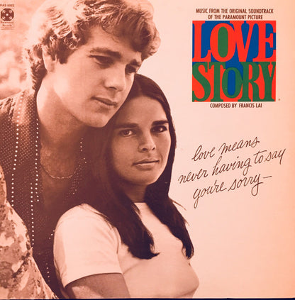 Francis Lai : Love Story  (Music From The Original Soundtrack) (LP, Album, She)