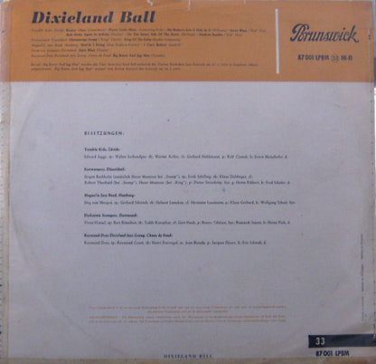The Tremble Kids / The Feetwarmers / The Magnolia Jazz Band / The Darktown Stompers / Raymond Droz Dixie Jazz Group : Dixieland Ball (LP, Album, Mono)