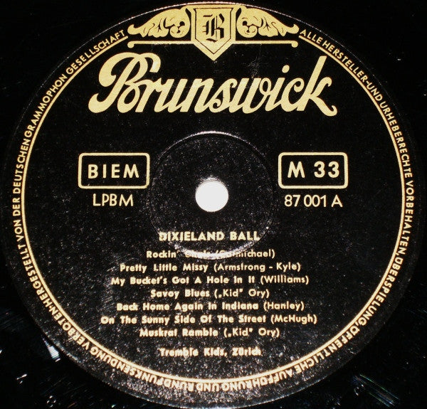 The Tremble Kids / The Feetwarmers / The Magnolia Jazz Band / The Darktown Stompers / Raymond Droz Dixie Jazz Group : Dixieland Ball (LP, Album, Mono)