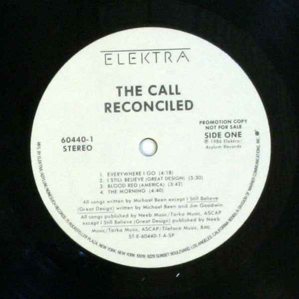 The Call : Reconciled (LP, Album, Promo, SP )