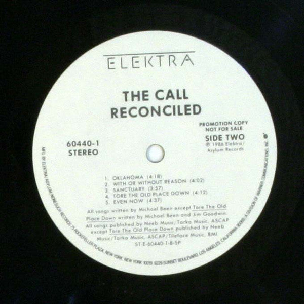 The Call : Reconciled (LP, Album, Promo, SP )