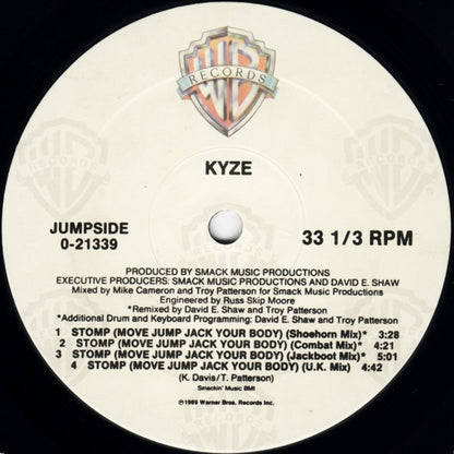 K-Yze : Stomp (Move Jump Jack Your Body) (12", Maxi)