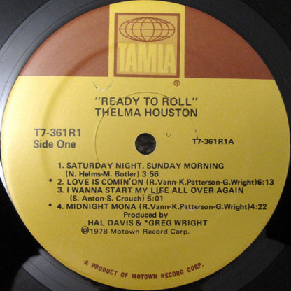Thelma Houston : Ready To Roll (LP, Album)