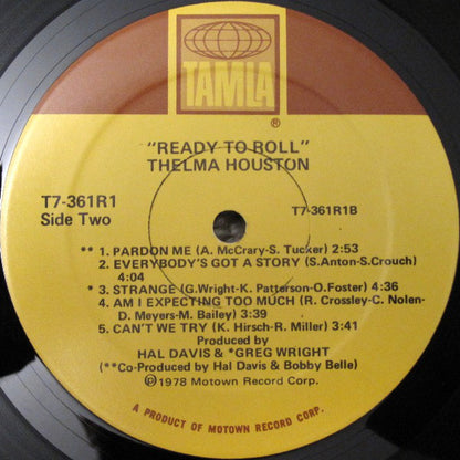 Thelma Houston : Ready To Roll (LP, Album)