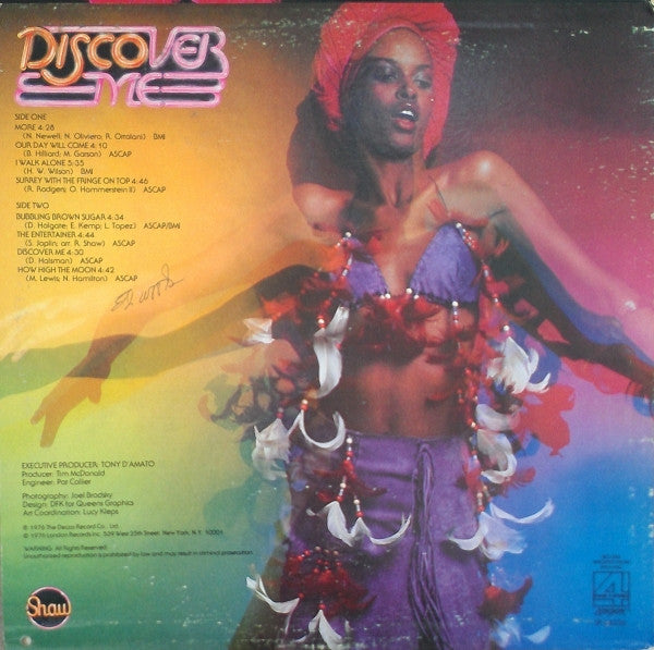 Roland Shaw : DISCOver Me (LP, Album)