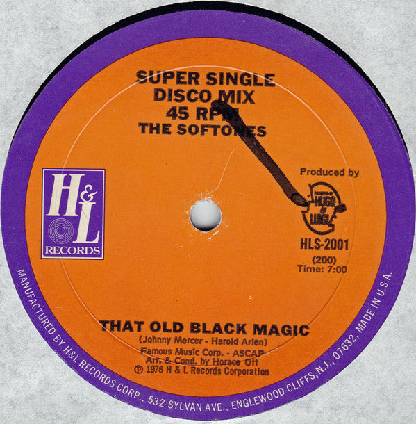 The Softones / Van McCoy : That Old Black Magic / Love Is The Answer (12")