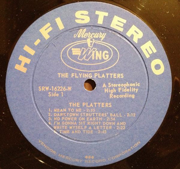 The Platters : The Flying Platters (LP, Album, RE)