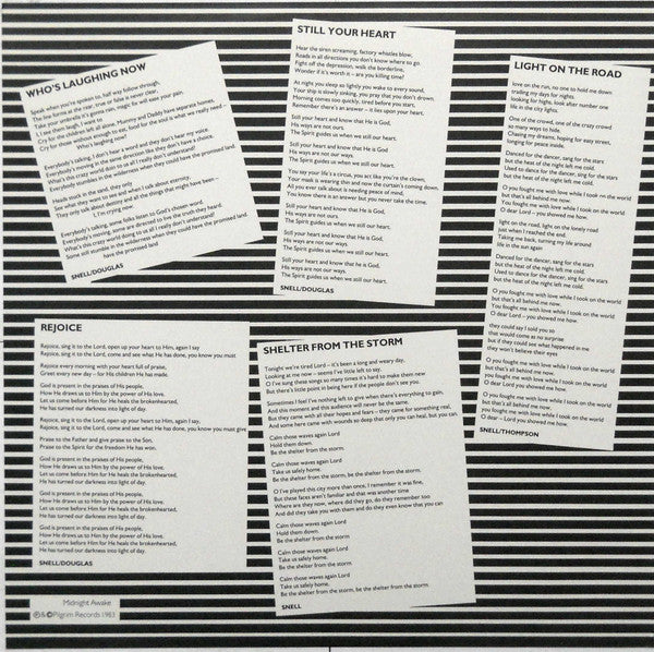 Adrian Snell : Midnight Awake (LP, Album)