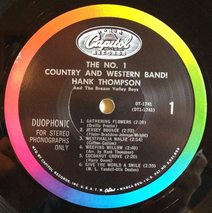 Hank Thompson And His Brazos Valley Boys : The No. 1 Country & Western Band! (LP, Album)