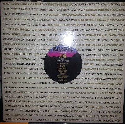 Various : Greatest Pop Hits: Portrait Of A Decade (LP, Comp, Club, Car)