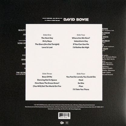 David Bowie : The Next Day (2xLP, Album, 180 + CD, Album)