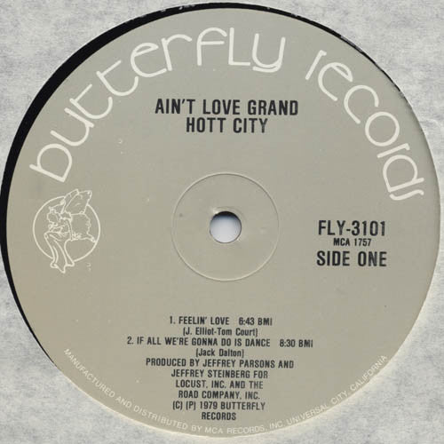 Hott City : Ain't Love Grand (LP, Album)