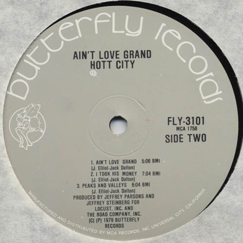 Hott City : Ain't Love Grand (LP, Album)