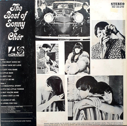 Sonny & Cher : The Best Of Sonny & Chér (LP, Comp, RE)