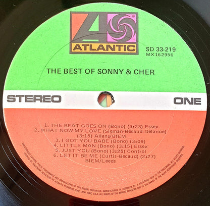 Sonny & Cher : The Best Of Sonny & Chér (LP, Comp, RE)
