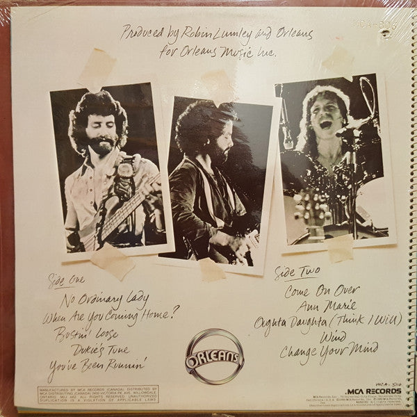 Orleans : Orleans (LP, Album)