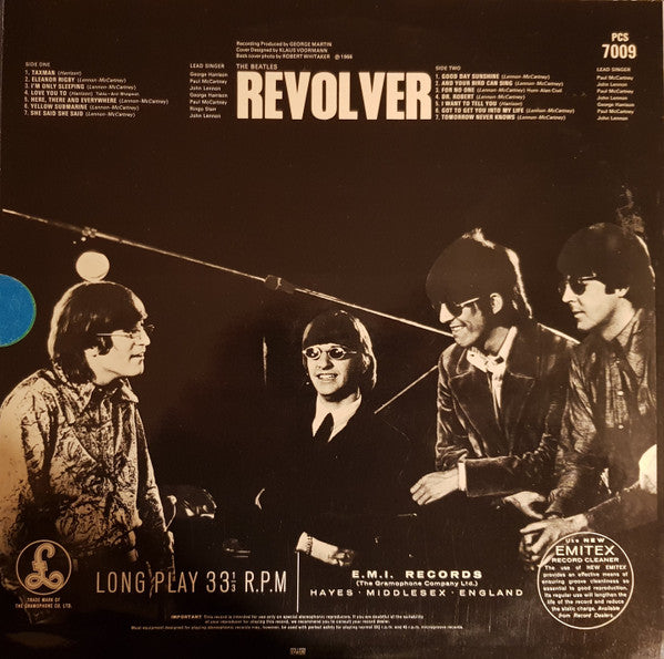 The Beatles : Revolver (LP, Album, RE)